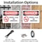Signmission Diesel Fuel No Smoking with Graphic Danger Sign, Plastic, 10in W x 7in L, 2PK OS-2PACK-DS-P-710-L-19325 - alternate 4